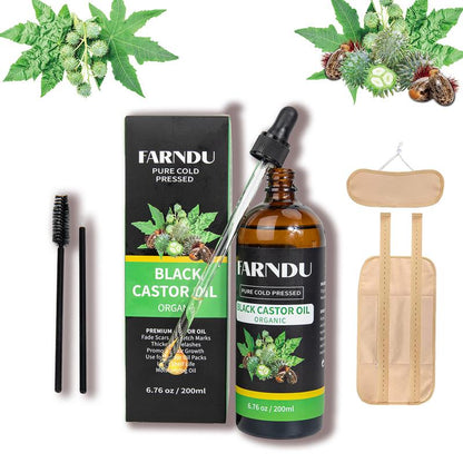 Thick Black Castor Oil